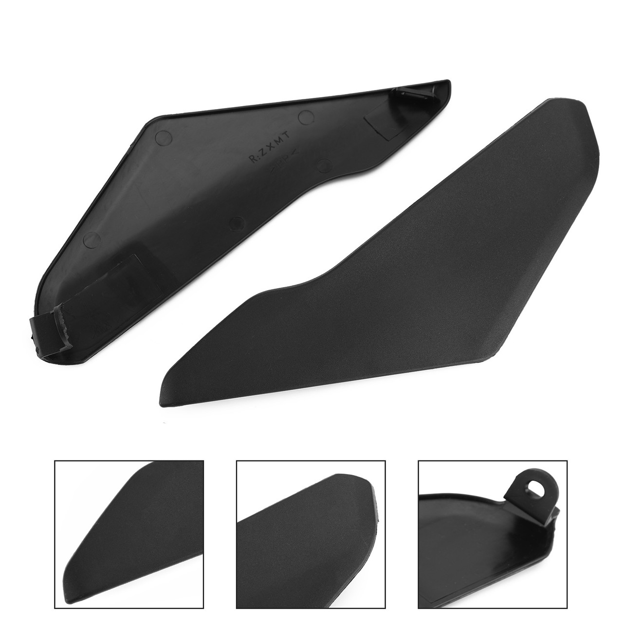 Gas Tank Side Panel Cover Fairing Fit for Suzuki GSXR 600/750 2004-2005 K4 BLK