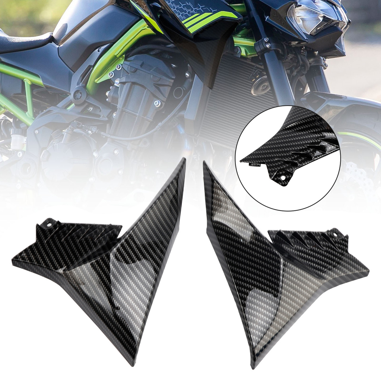 Gas Tank Side Cover For Kawasaki Z900 2020-2021 CBN