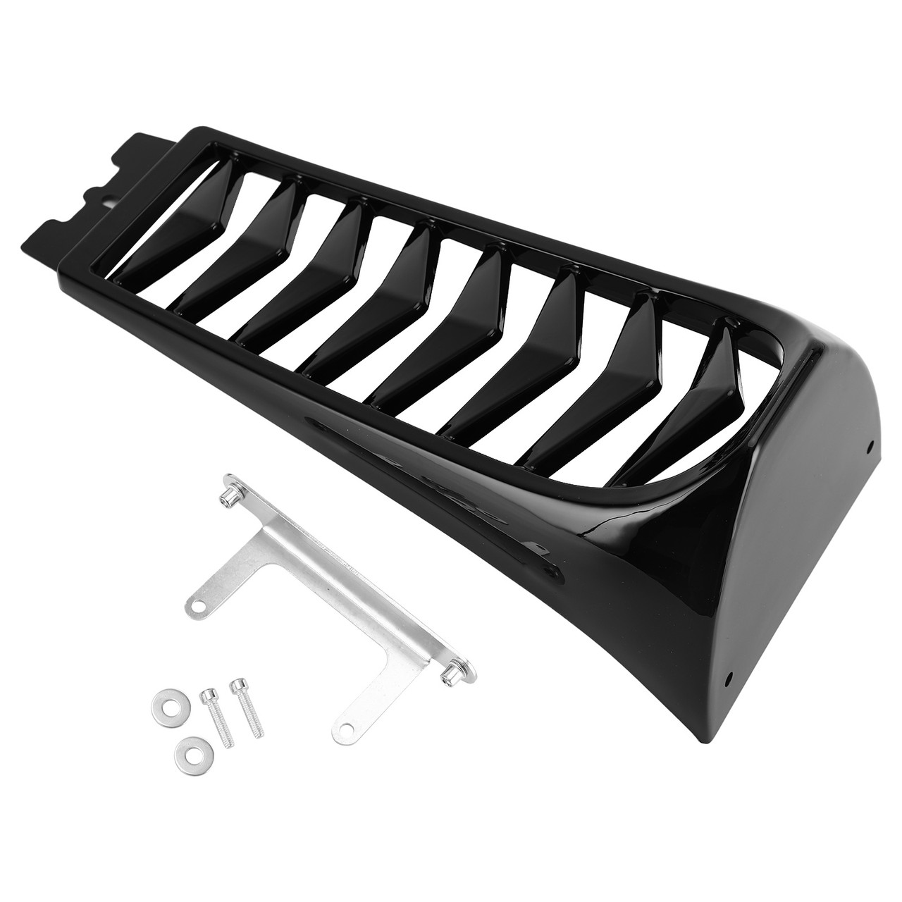 Front Chin Spoiler Lower Radiator Cover Fits for Harley Softail Street Bob Breakout Fat Bob 2018-2022 BLK