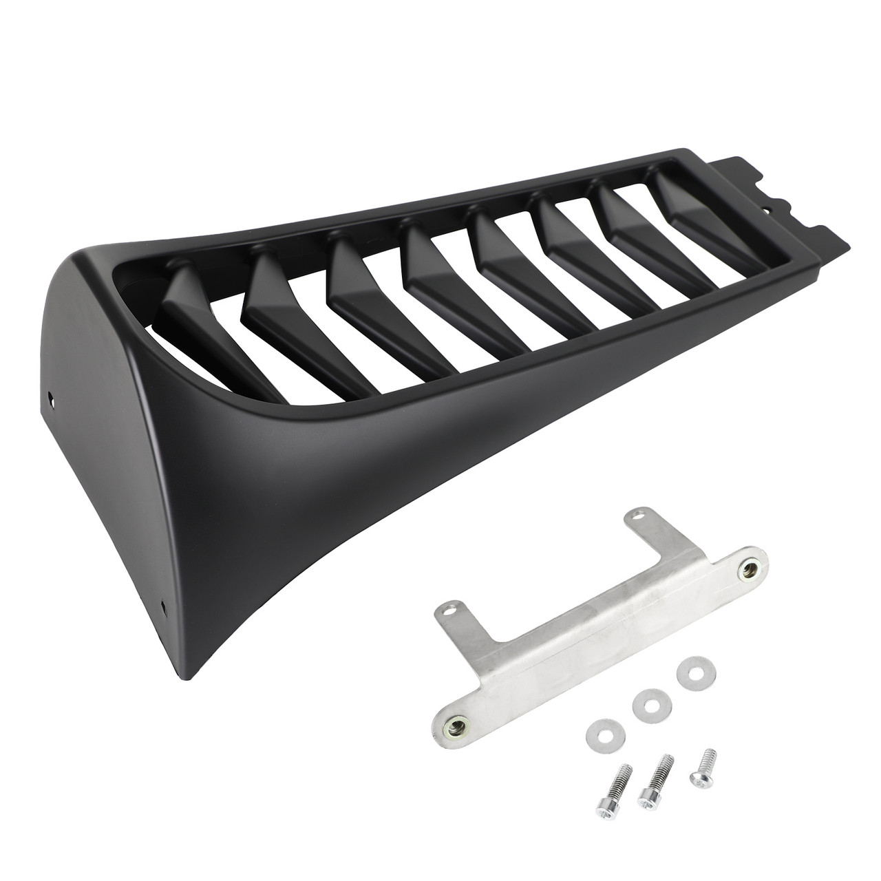 Front Chin Spoiler Lower Radiator Cover Fits for Harley Softail Street Bob Breakout Fat Bob 2018-2022 MBLK