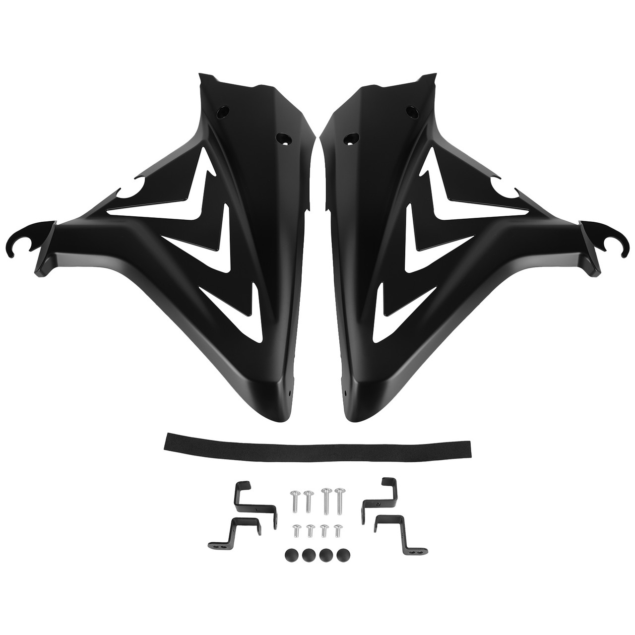 Side Frame Cover For Honda CBR650R 2019-2021 Black