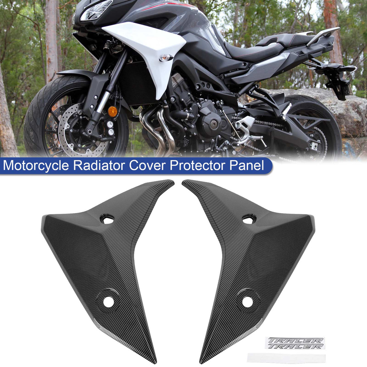 Motorcycle Radiator Cover Protector Panel YAMAHA tracer 900 GT 2018-2020 CBN