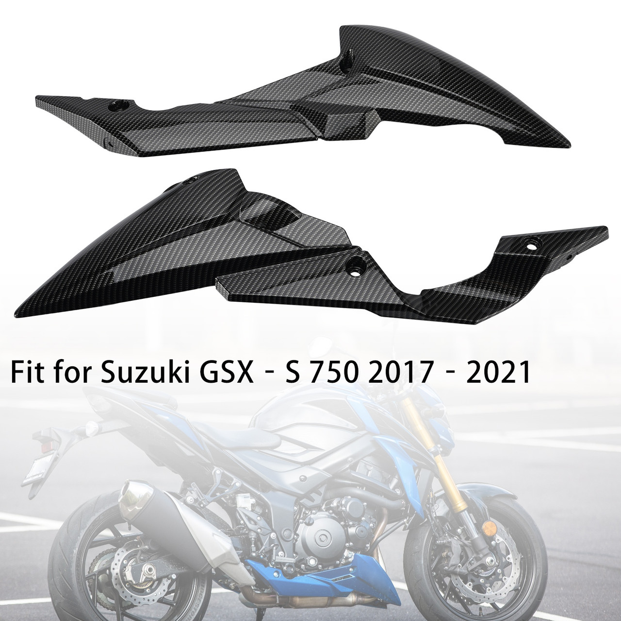 Lower Bottom Oil Belly Pan Guard Fairing Fit for Suzuki GSX-S 750 2017-2021 CBN