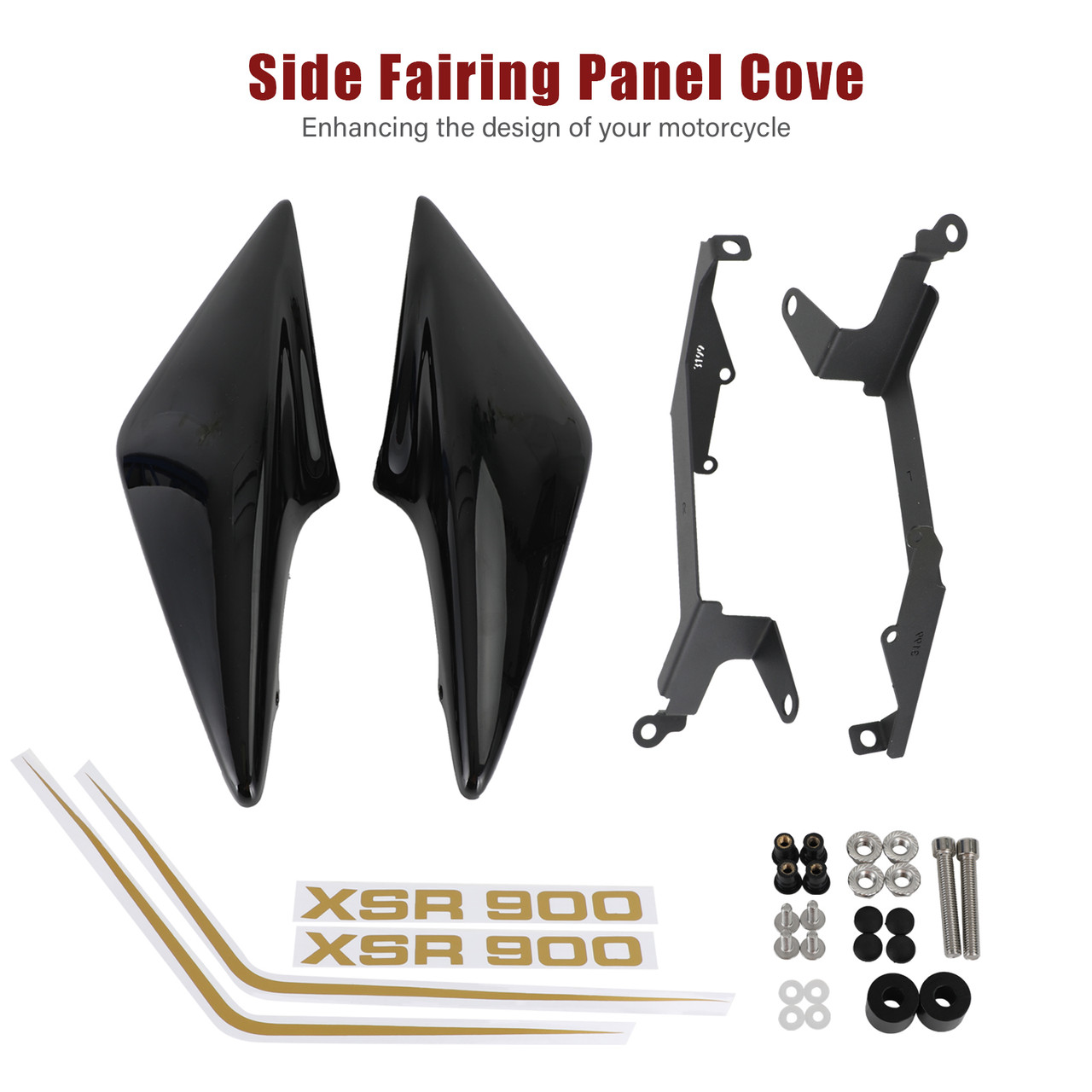 Side Fairing Panel Cove Fit for Yamaha XSR900 2016-2021 B