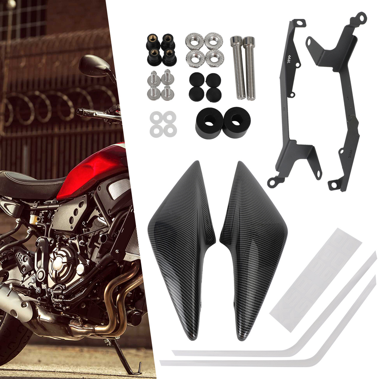 Side Fairing Panel Cove Fit for Yamaha XSR900 2016-2021 D