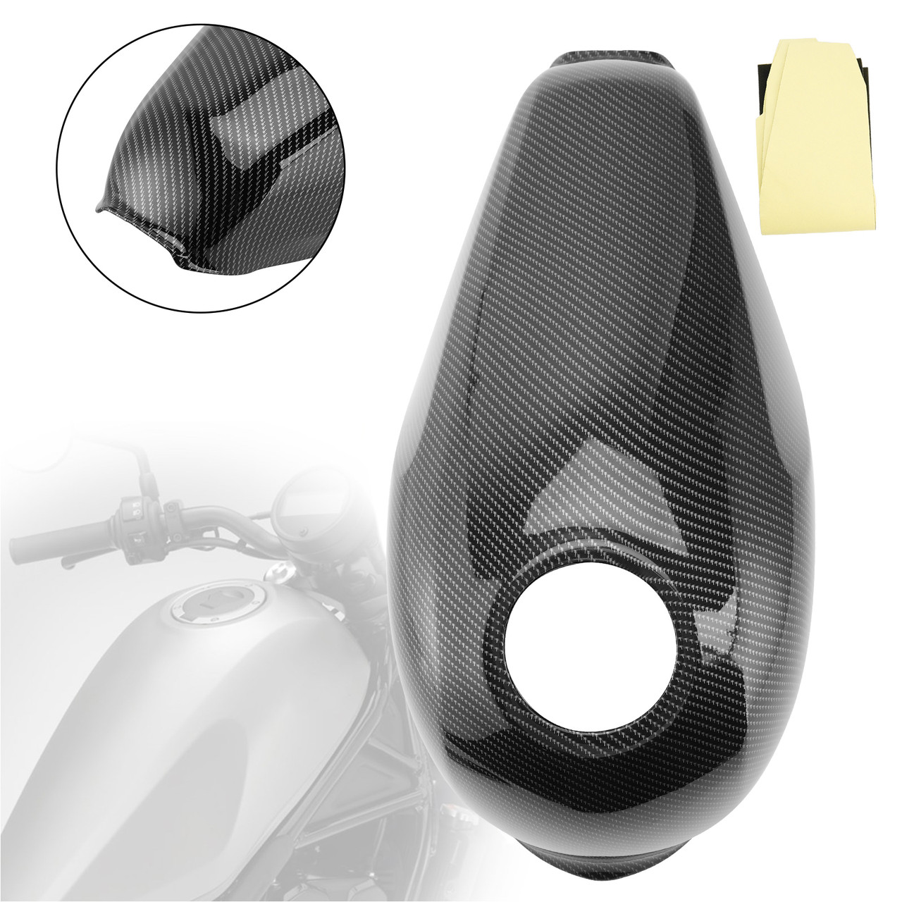 Gas Tank Cover Fairing Cowl Fit for Honda Rebel CMX500 2017-2023 CBN
