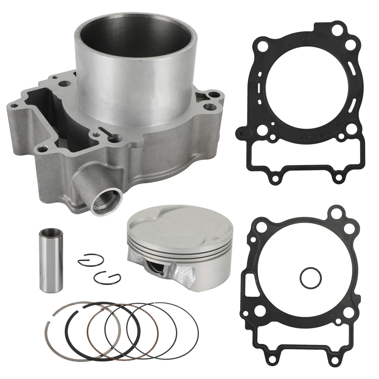 99mm Stock Standard Bore Cylinder Piston Rebuild Kit Fit for Polaris Sportsman X2 570: 15-22 RZR Trail 570 Premium: 21 Ranger 570 Full Size: 15-22 ACE 570: 16-19 (M587-A059)