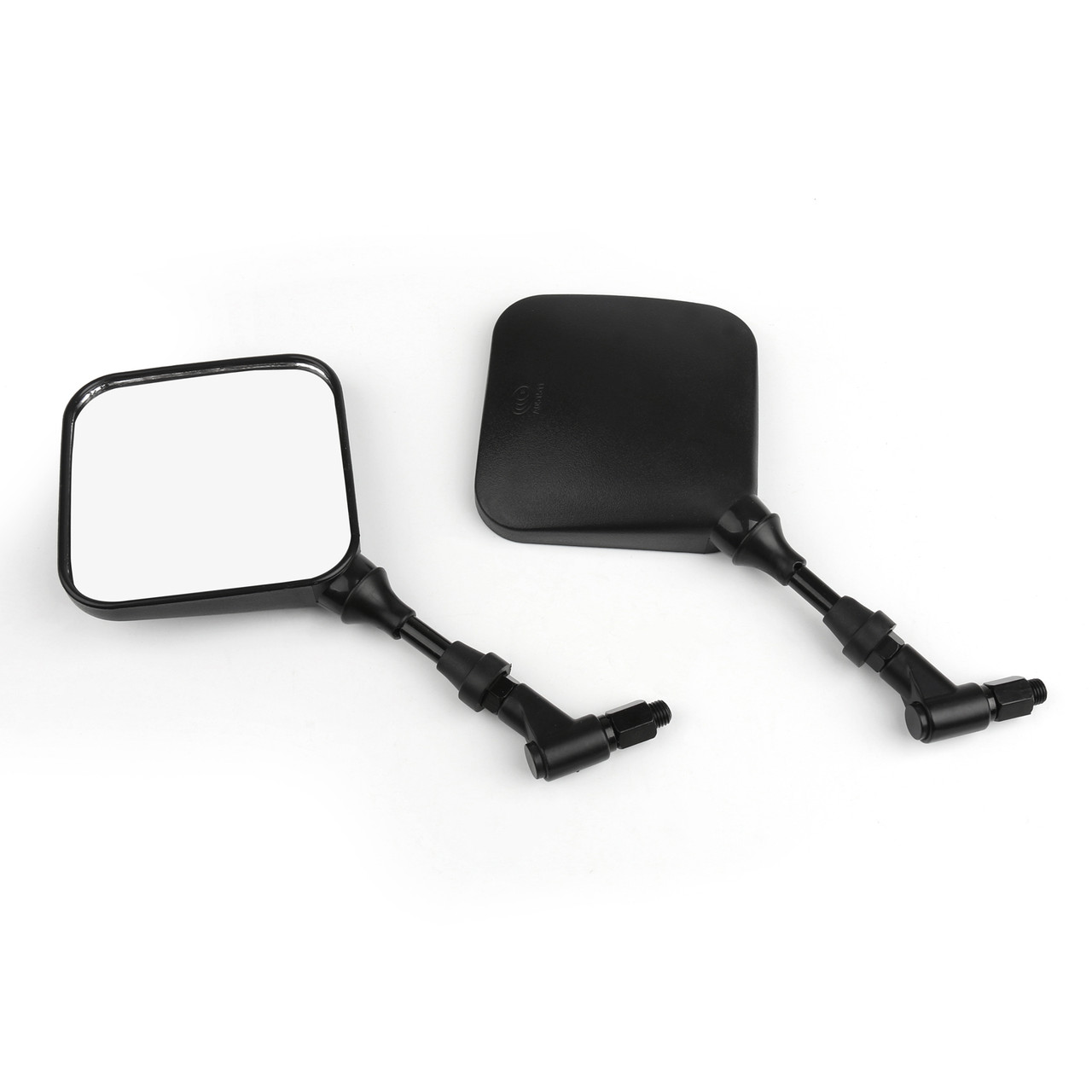 1 Pair Rear View Mirrors(left&right) For Suzuki RV125 2003-2016 DR-Z400 2000-2016 DR650 1998-2016 Black