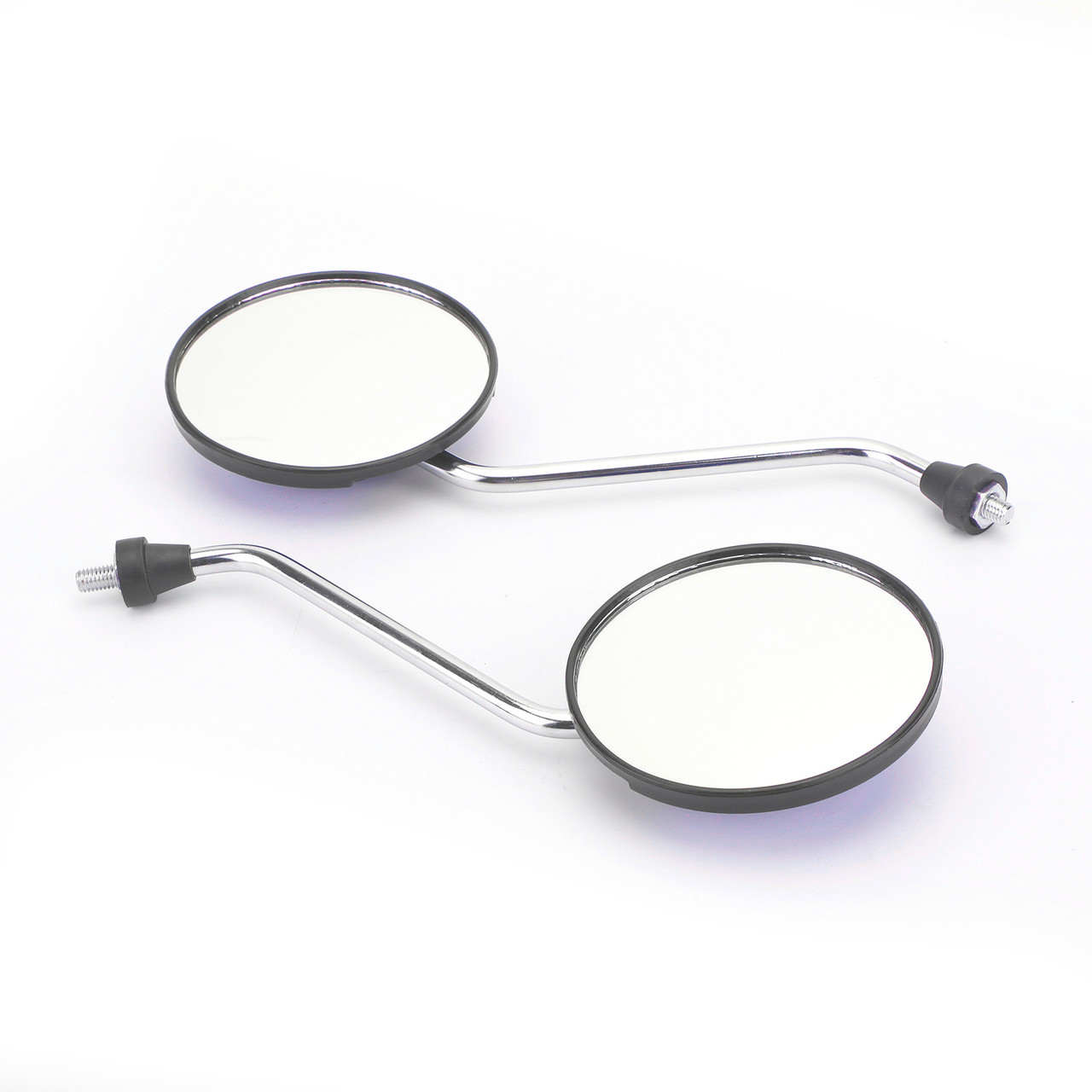 Pair 8mm Rearview Mirrors fits for Suzuki Scooter Motorcycle Moped Bike ATV with 8MM threads Pink~BC1