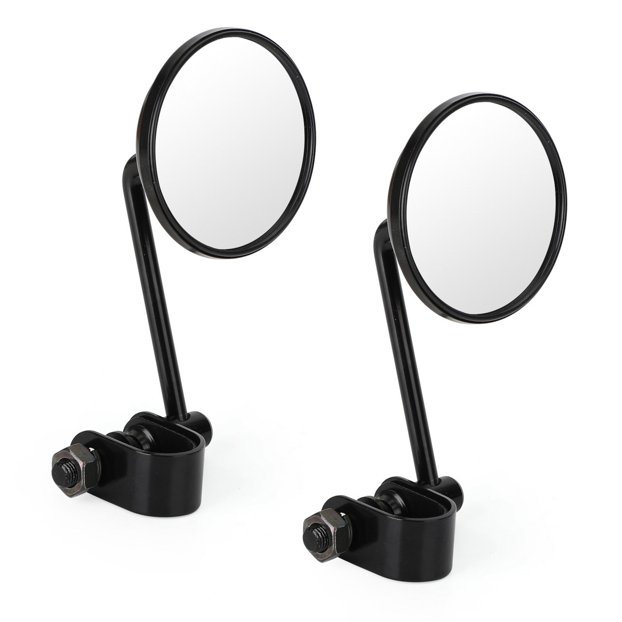 3" Round Clamp On Universal Mirrors fits for Honda BLK~BC2