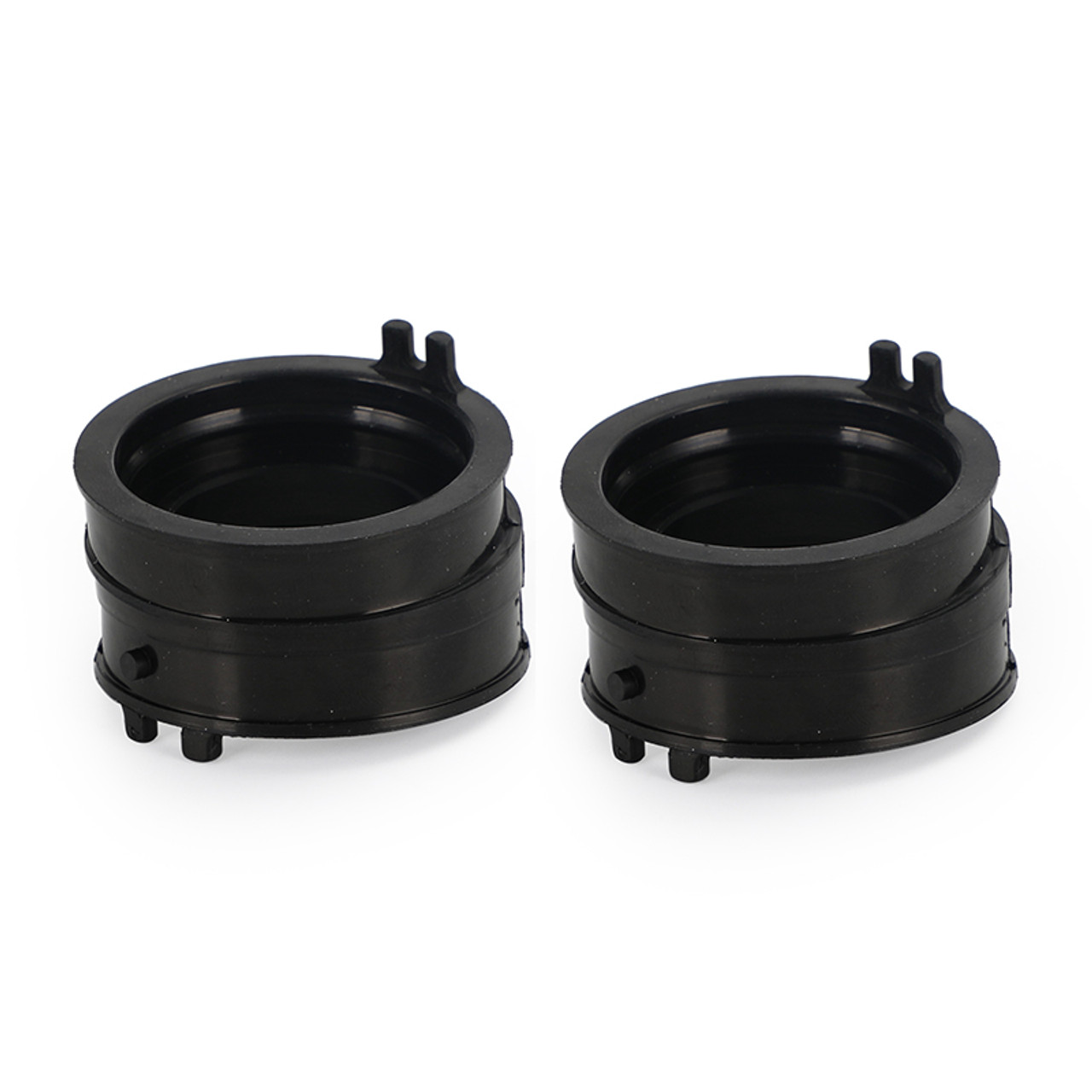 2pcs Intake Manifold Boot Joint Carburetor Carb Insulator Holder Fit for Honda CRF250 CRF250R 2004-2009 CRF250X 2004-2019