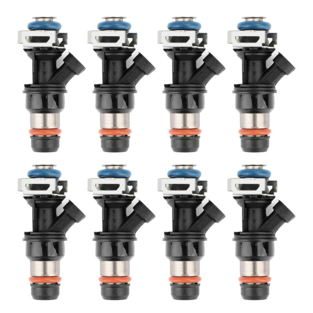 Set of 8 Fuel Injectors For Delphi 2000-2006 Silverado 1500 4.3L/4.8L/5.3L/6.0L GMC Sierra 3500 6.0L