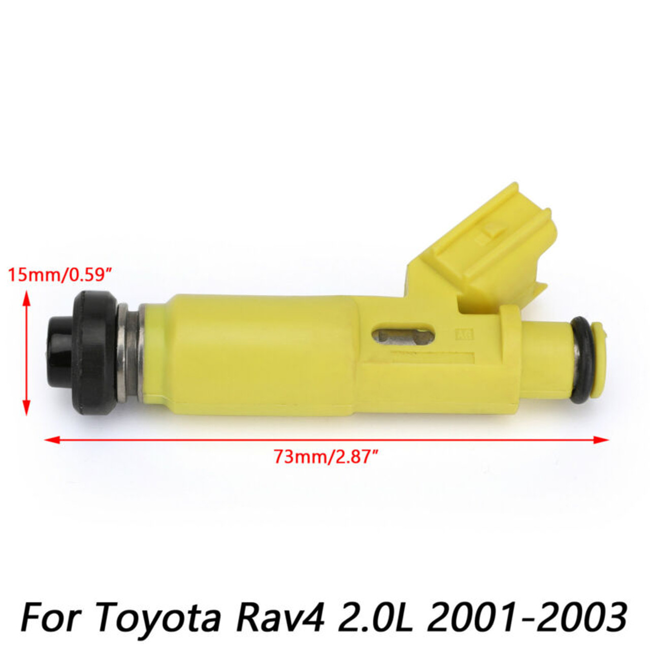 4Pcs Fuel Injectors 23250-28050 Fit For Toyota Rav4 2.0L 2001-2003