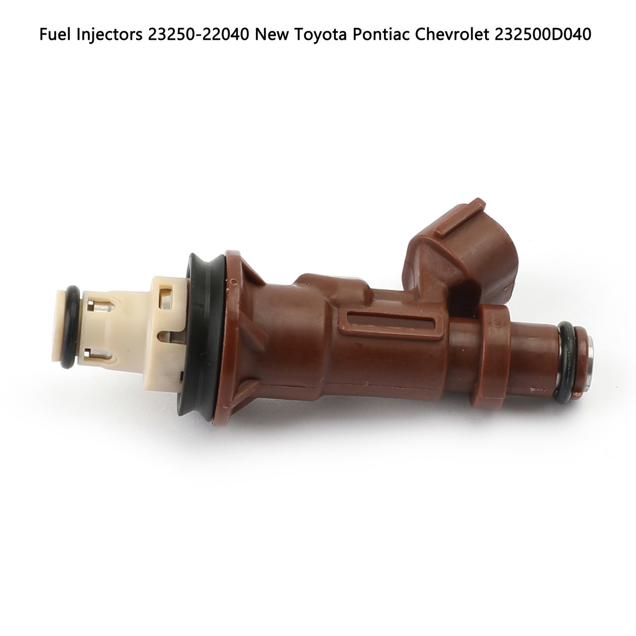 1pcs Fuel Injectors 23250-22040 For TOYOTA HILUX LAND CRUISER 90 4RUNNER TUNDRA TACOMA Brown