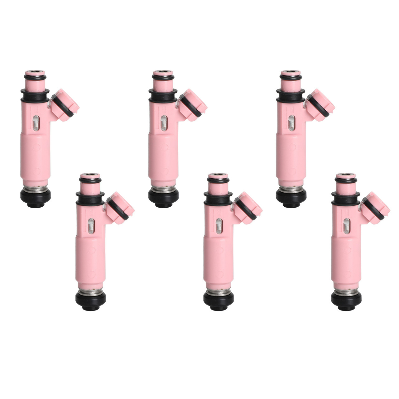 6PCS Fuel Injectors 23250-20030 Fit For Toyota Camry 3.0L 2002-2003 Sienna 3.3L 2004-2006 Highlander 3.3L 2005-2007 ~BC1