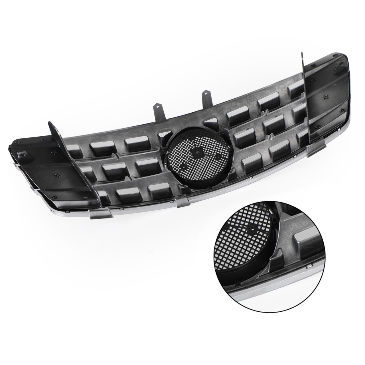 AMG Style Front Grille Grill Fit Mercedes-Benz ML-Class W164 2005-2008 Chrome