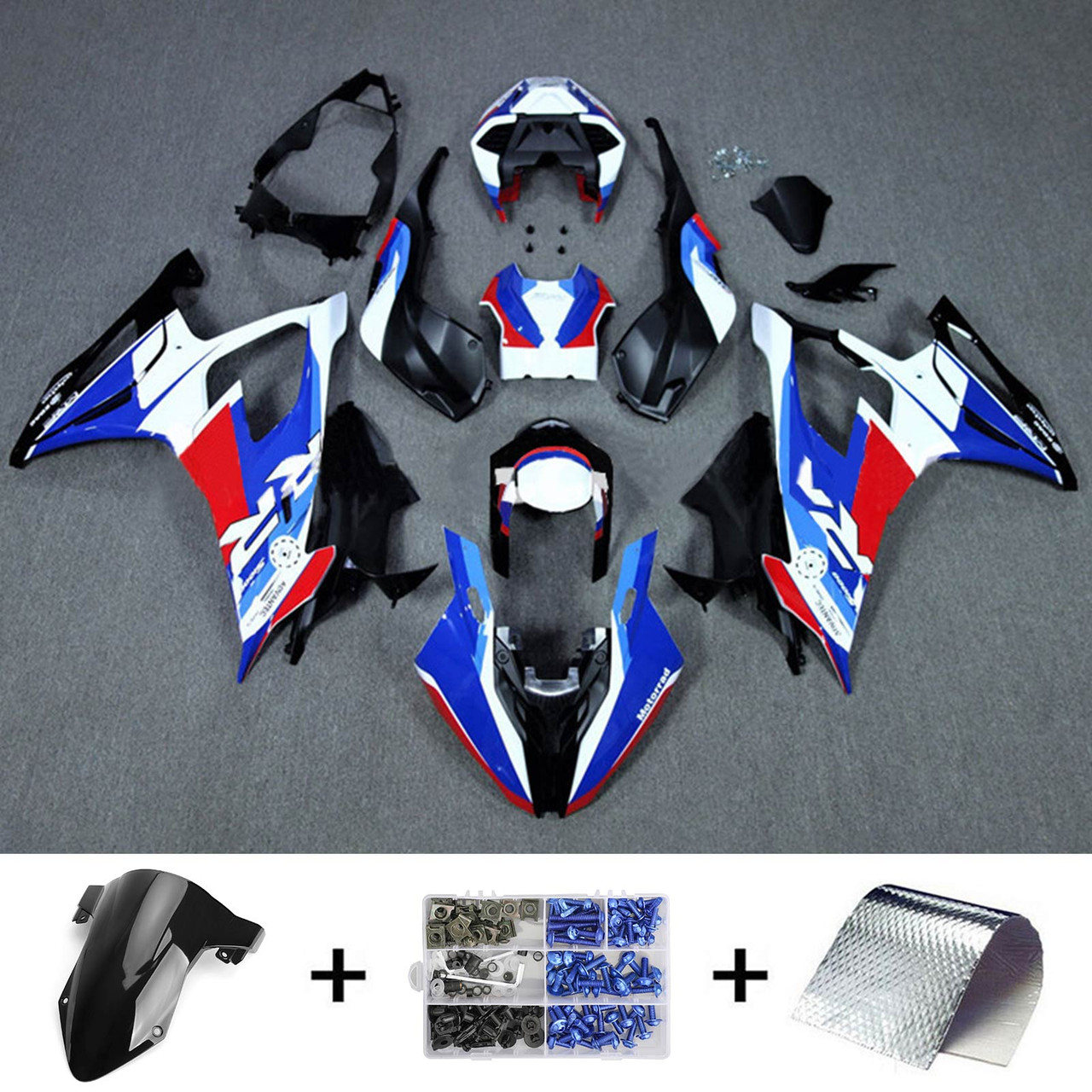 BMW S1000RR M1000RR 2019-2022 Amotopart Fairing Kit Generic #102