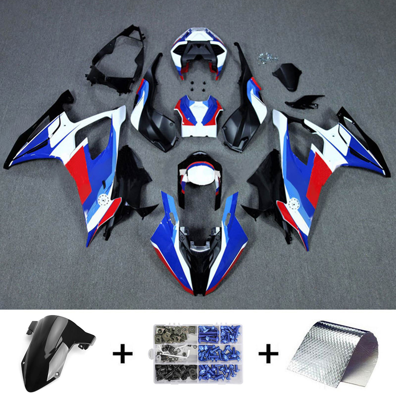 BMW S1000RR M1000RR 2019-2022 Amotopart Fairing Kit Generic #102