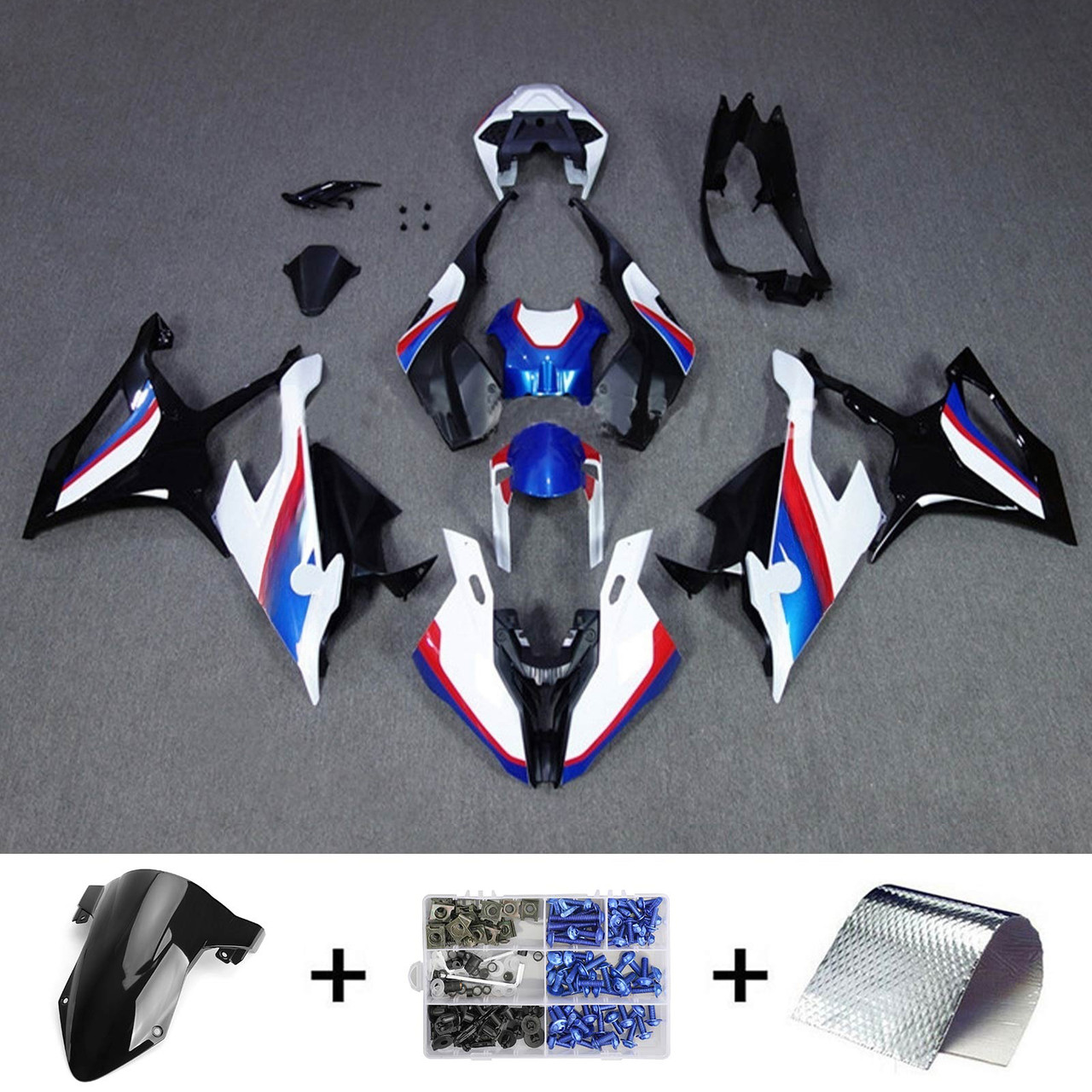 BMW S1000RR M1000RR 2019-2022 Amotopart Fairing Kit Generic #107
