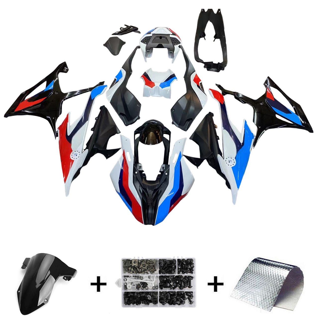 BMW S1000RR M1000RR 2019-2022 Amotopart Fairing Kit Generic #117