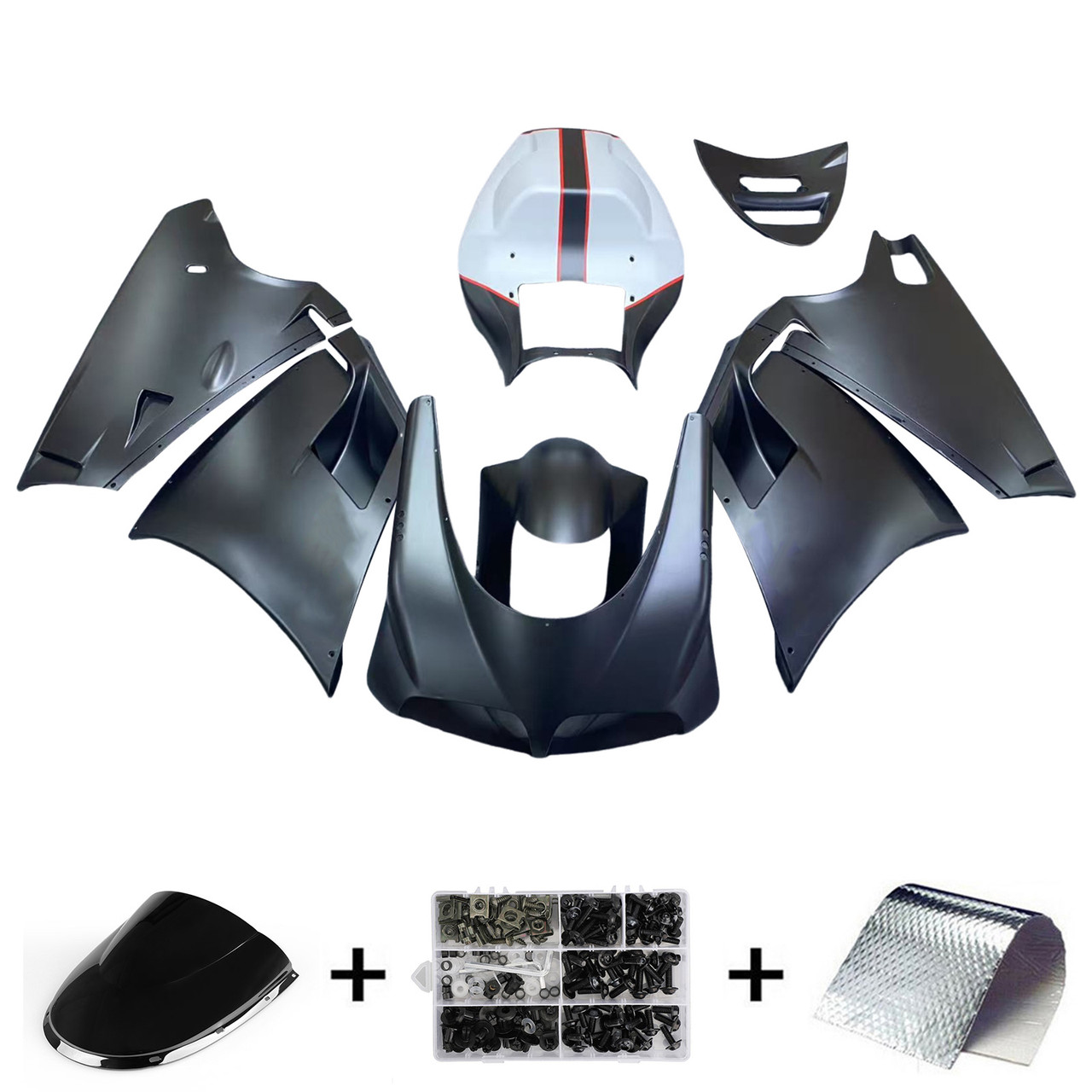 Ducati 996/748 1996-2002 Amotopart Fairing Kit Generic #102