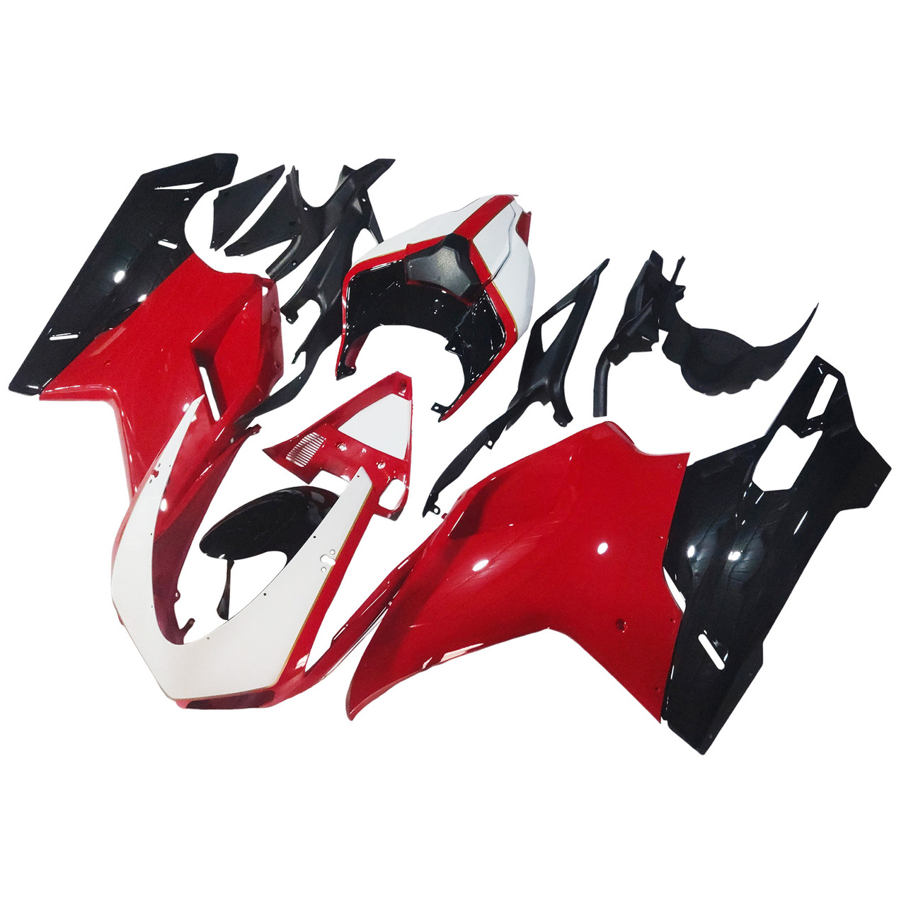 Ducati 1098/1198/848 2007-2011 Amotopart Fairing Kit Generic #103