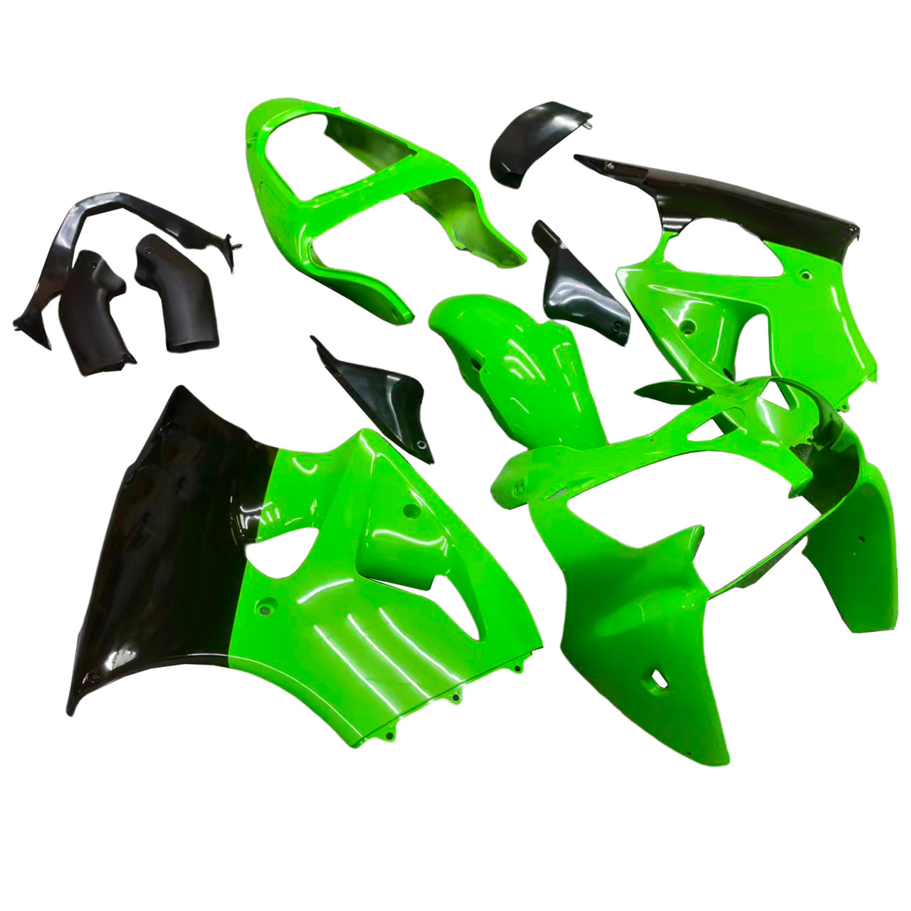 Kawasaki ZX6R 636 2000-2002 ZZR600 05-08 Amotopart Fairing Kit Generic #105