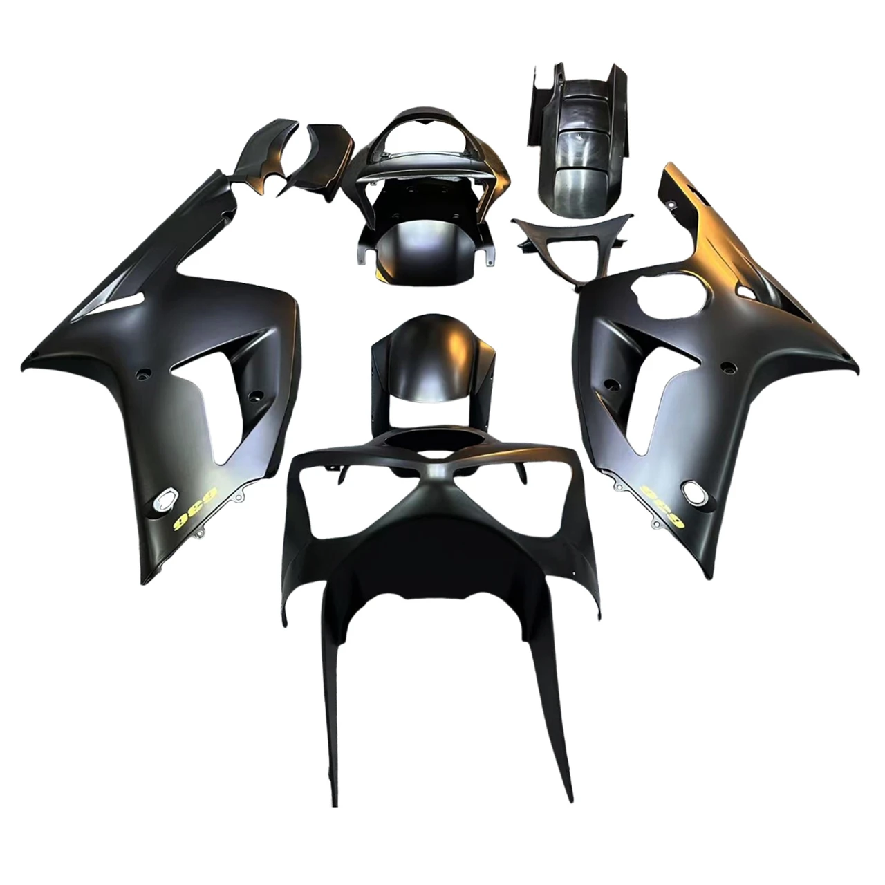 Kawasaki ZX6R 636 2003-2004 Amotopart Fairing Kit Generic #110