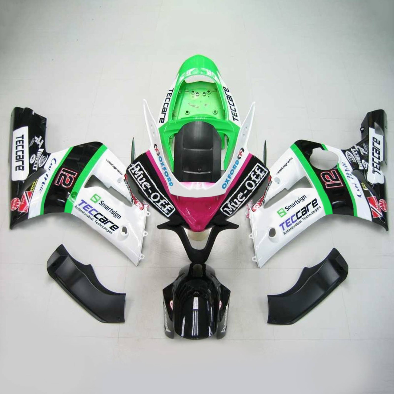 Kawasaki ZX6R 636 2003-2004 Amotopart Fairing Kit Generic #113