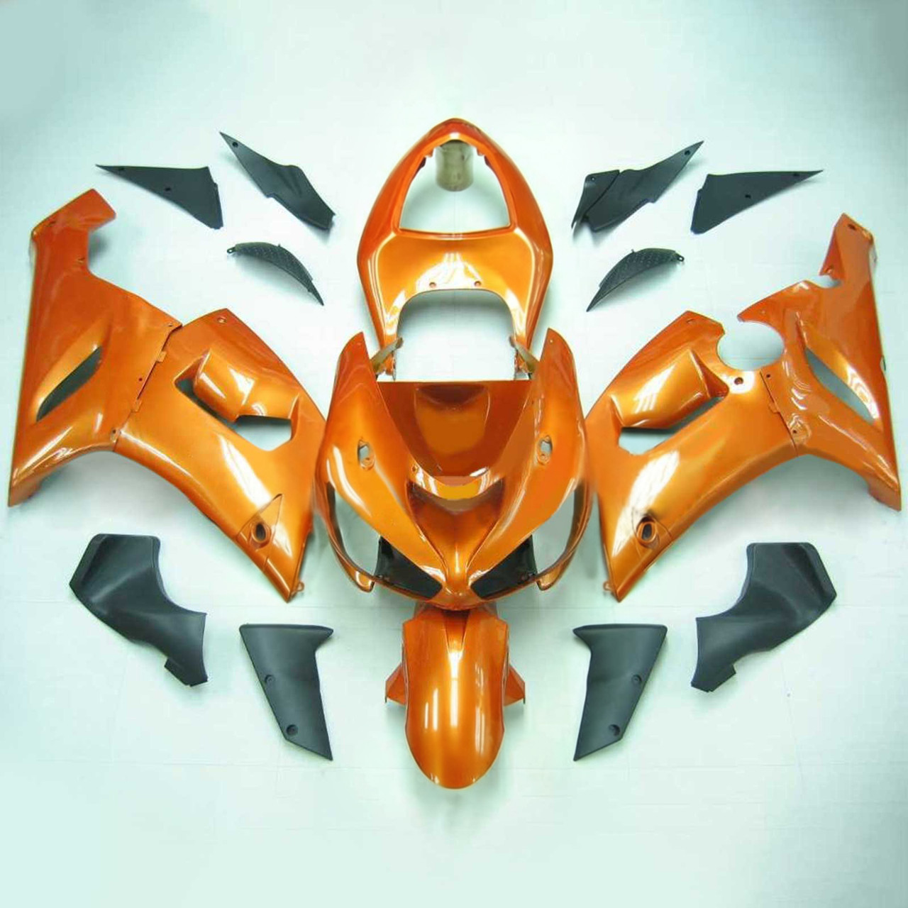Kawasaki ZX6R 636 2005-2006 Amotopart Fairing Kit Generic #109
