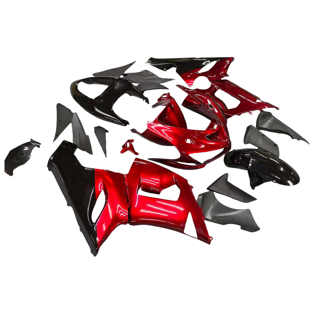 Kawasaki ZX6R 636 2005-2006 Amotopart Fairing Kit Generic #113