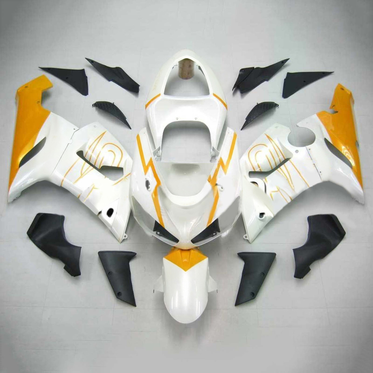 Kawasaki ZX6R 636 2005-2006 Amotopart Fairing Kit Generic #122