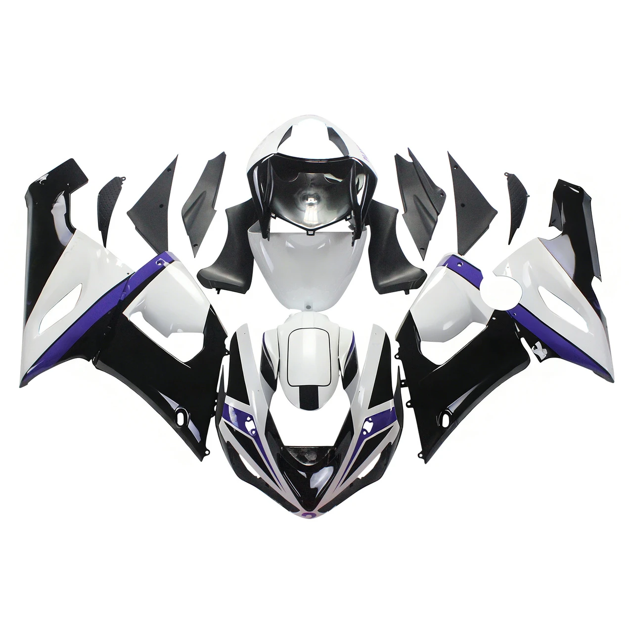 Kawasaki ZX6R 636 2005-2006 Amotopart Fairing Kit Generic #142