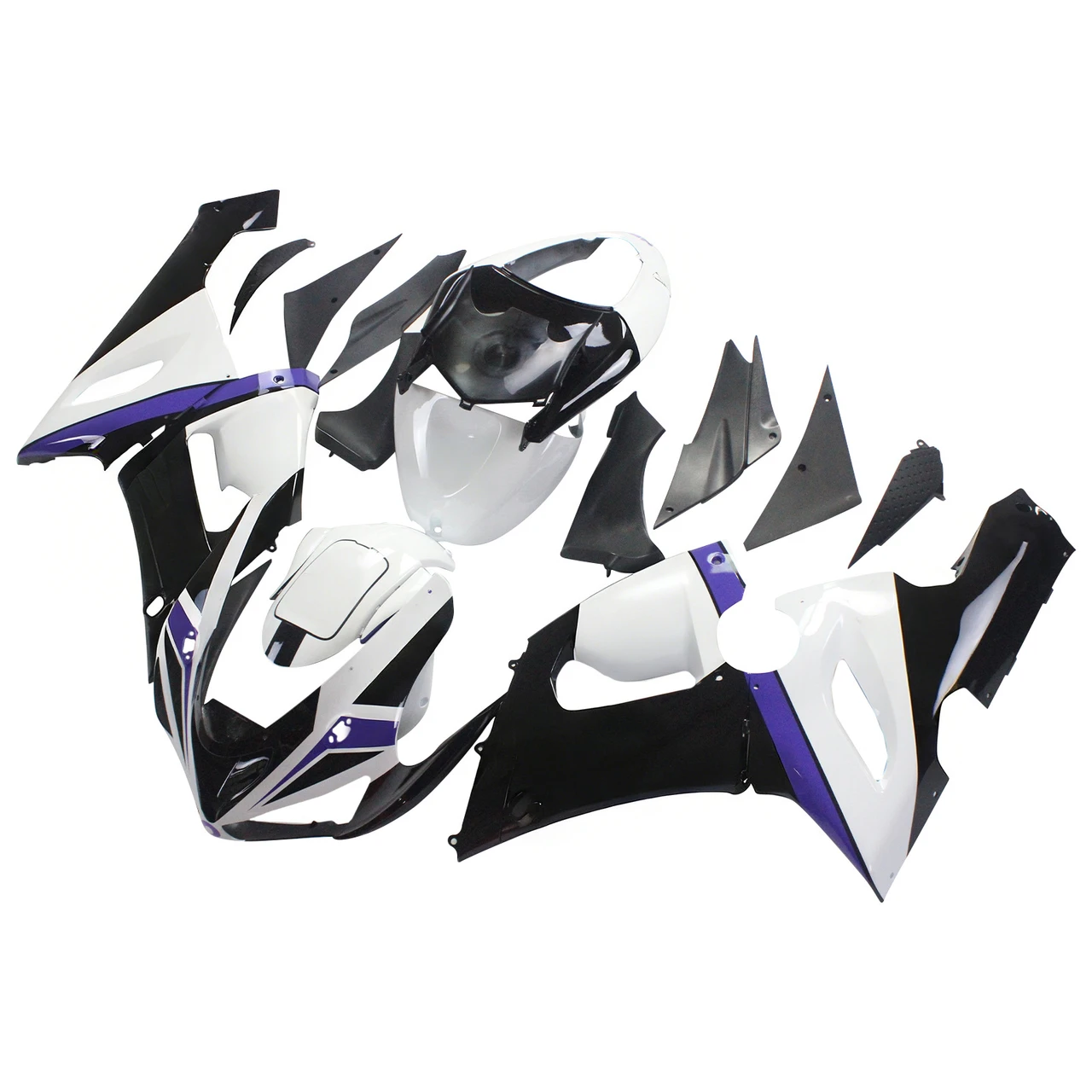 Kawasaki ZX6R 636 2005-2006 Amotopart Fairing Kit Generic #142