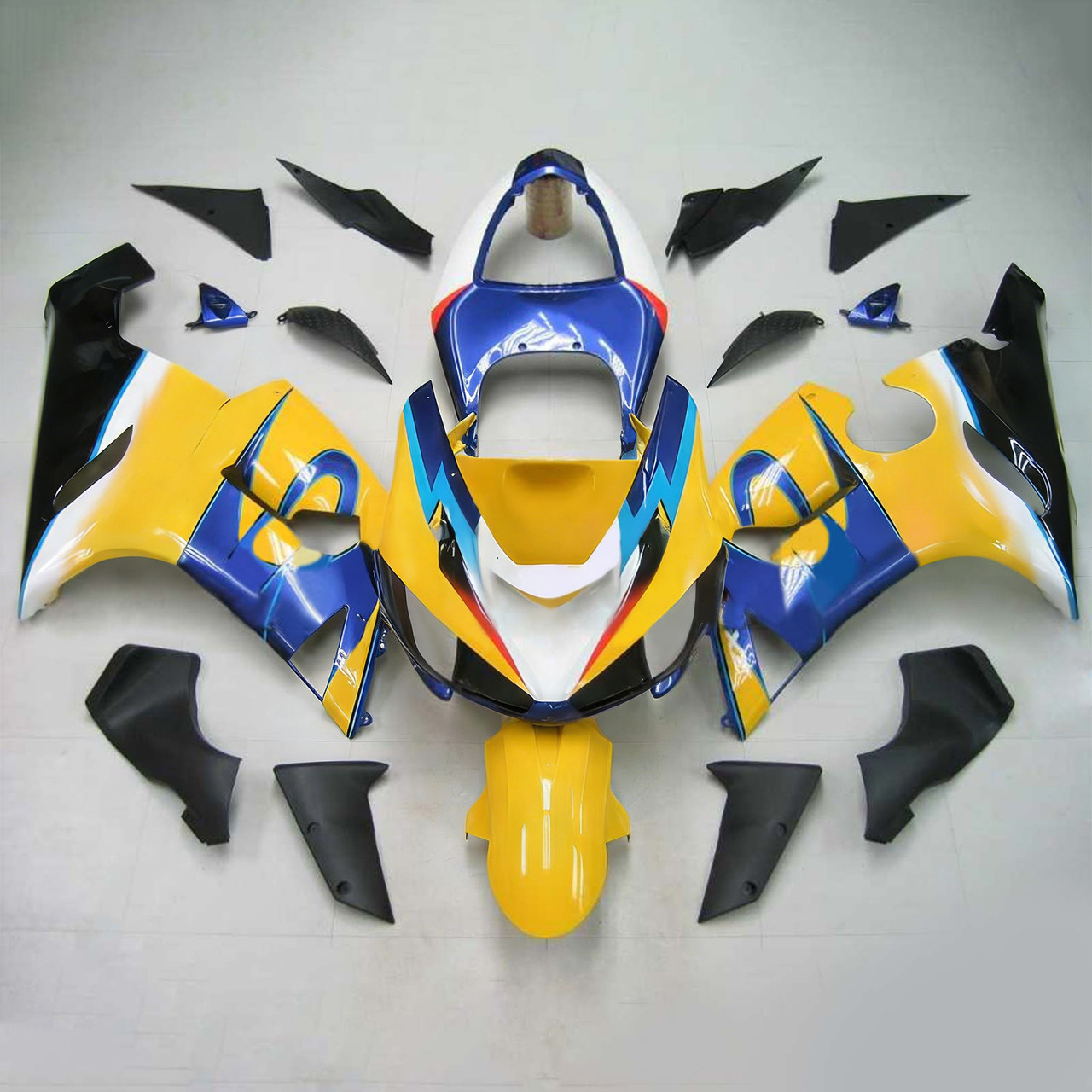 Kawasaki ZX6R 636 2005-2006 Amotopart Fairing Kit Generic #145