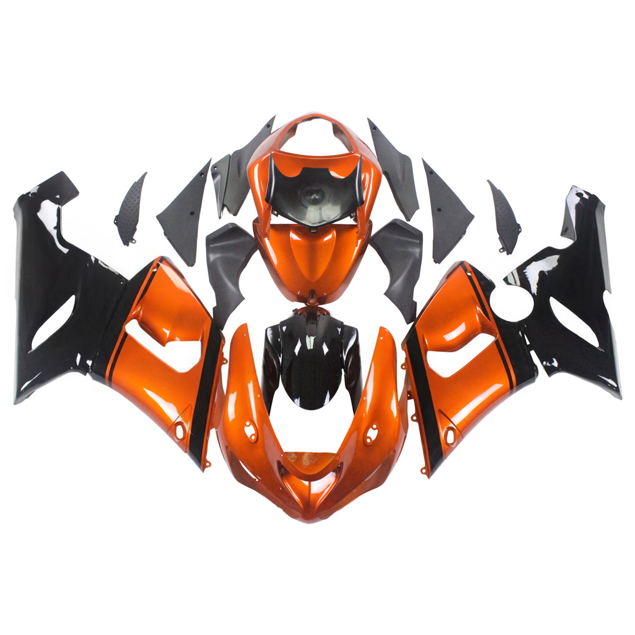 Kawasaki ZX6R 636 2005-2006 Amotopart Fairing Kit Generic #146