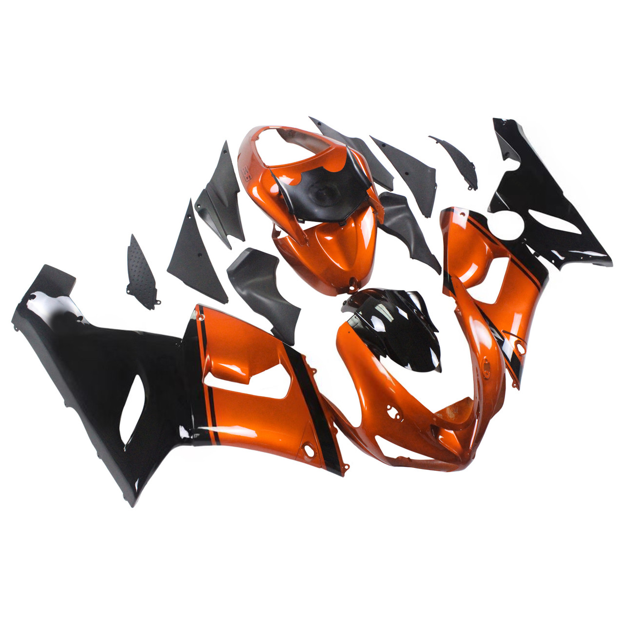 Kawasaki ZX6R 636 2005-2006 Amotopart Fairing Kit Generic #146