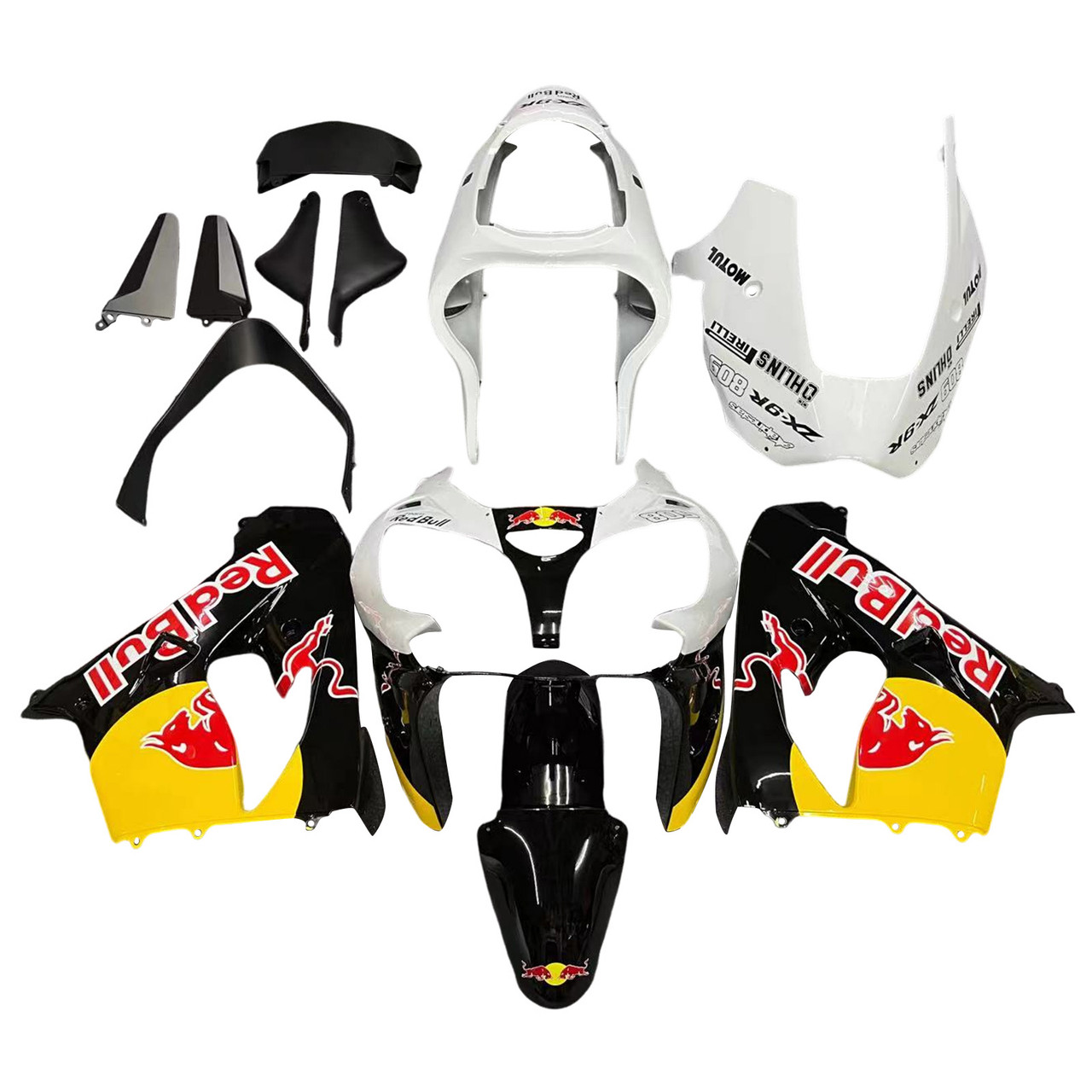 Kawasaki ZX9R 2000-2001 Amotopart Fairing Kit Generic #112