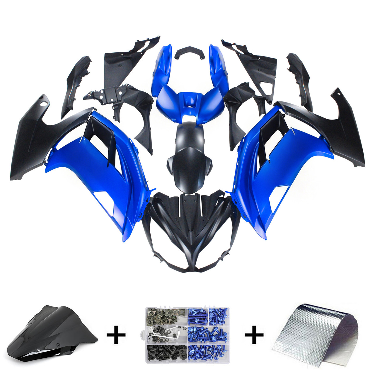 Kawasaki ER6F/Ninja 650 2012-2016 Amotopart Fairing Kit Generic #102