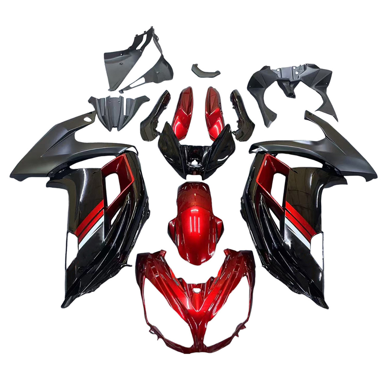 Kawasaki ER6F/Ninja 650 2012-2016 Amotopart Fairing Kit Generic #107