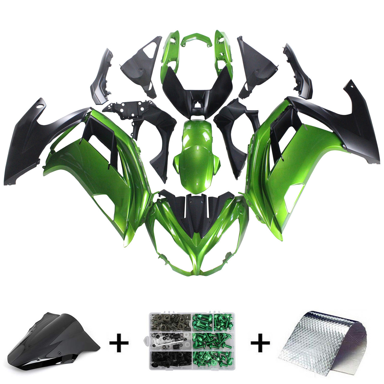 Kawasaki ER6F/Ninja 650 2012-2016 Amotopart Fairing Kit Generic #113