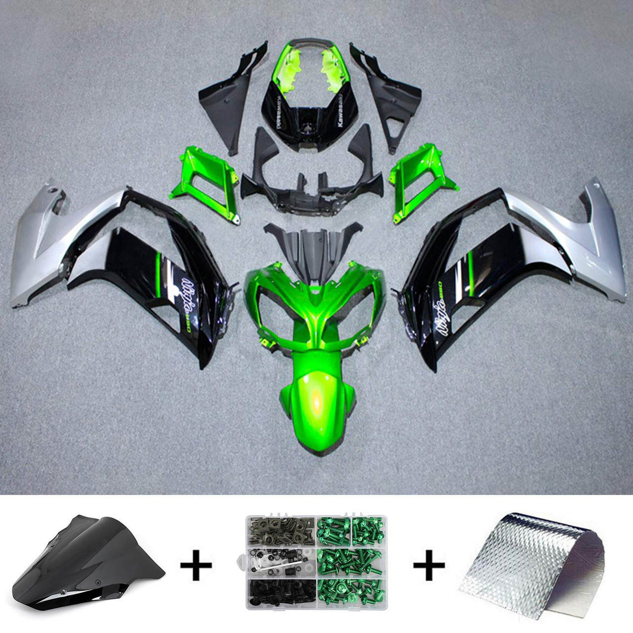 Kawasaki ER6F/Ninja 650 2012-2016 Amotopart Fairing Kit Generic #118