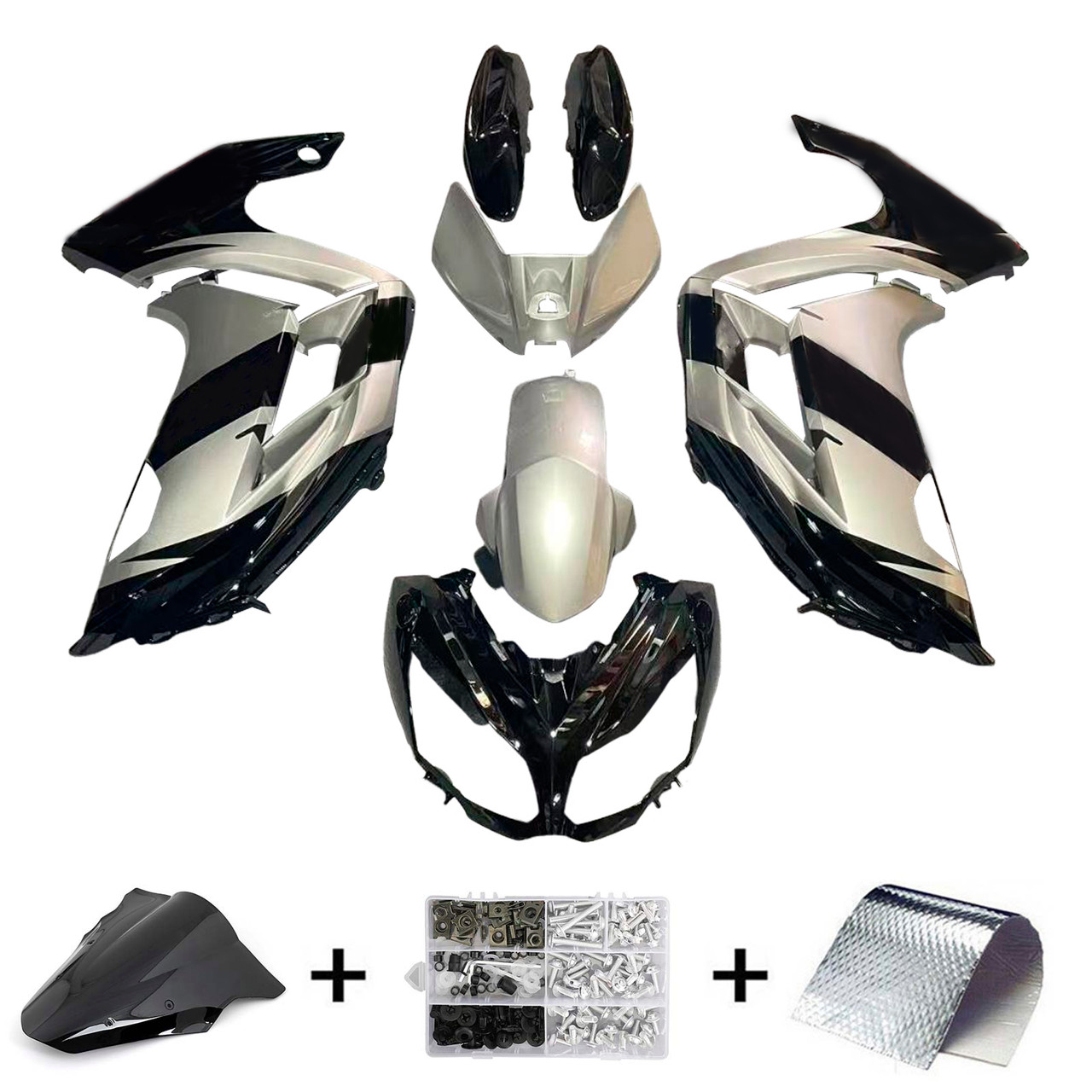 Kawasaki ER6F/Ninja 650 2012-2016 Amotopart Fairing Kit Generic #119