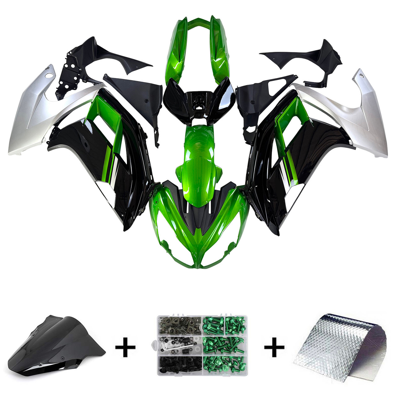 Kawasaki ER6F/Ninja 650 2012-2016 Amotopart Fairing Kit Generic #126