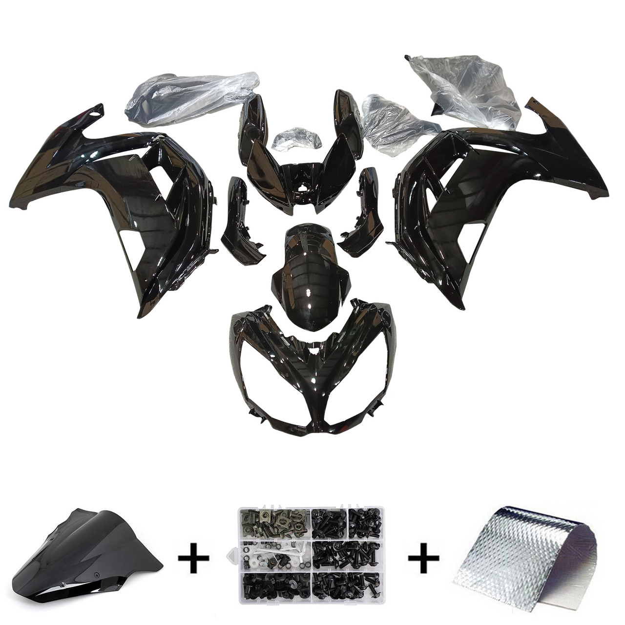Kawasaki ER6F/Ninja 650 2012-2016 Amotopart Fairing Kit Generic #128