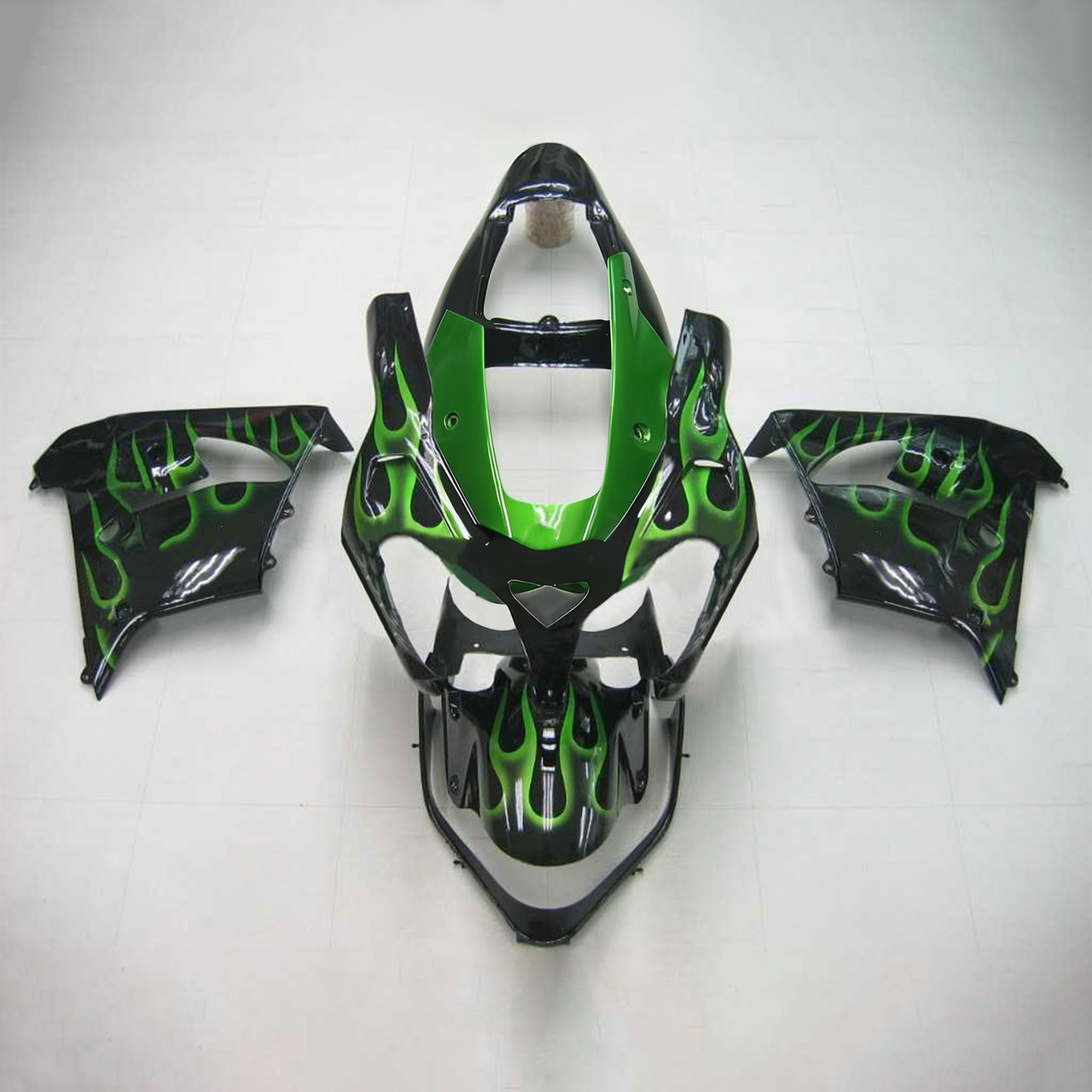 Kawasaki ZX9R 2002-2003 Amotopart Fairing Kit Generic #104