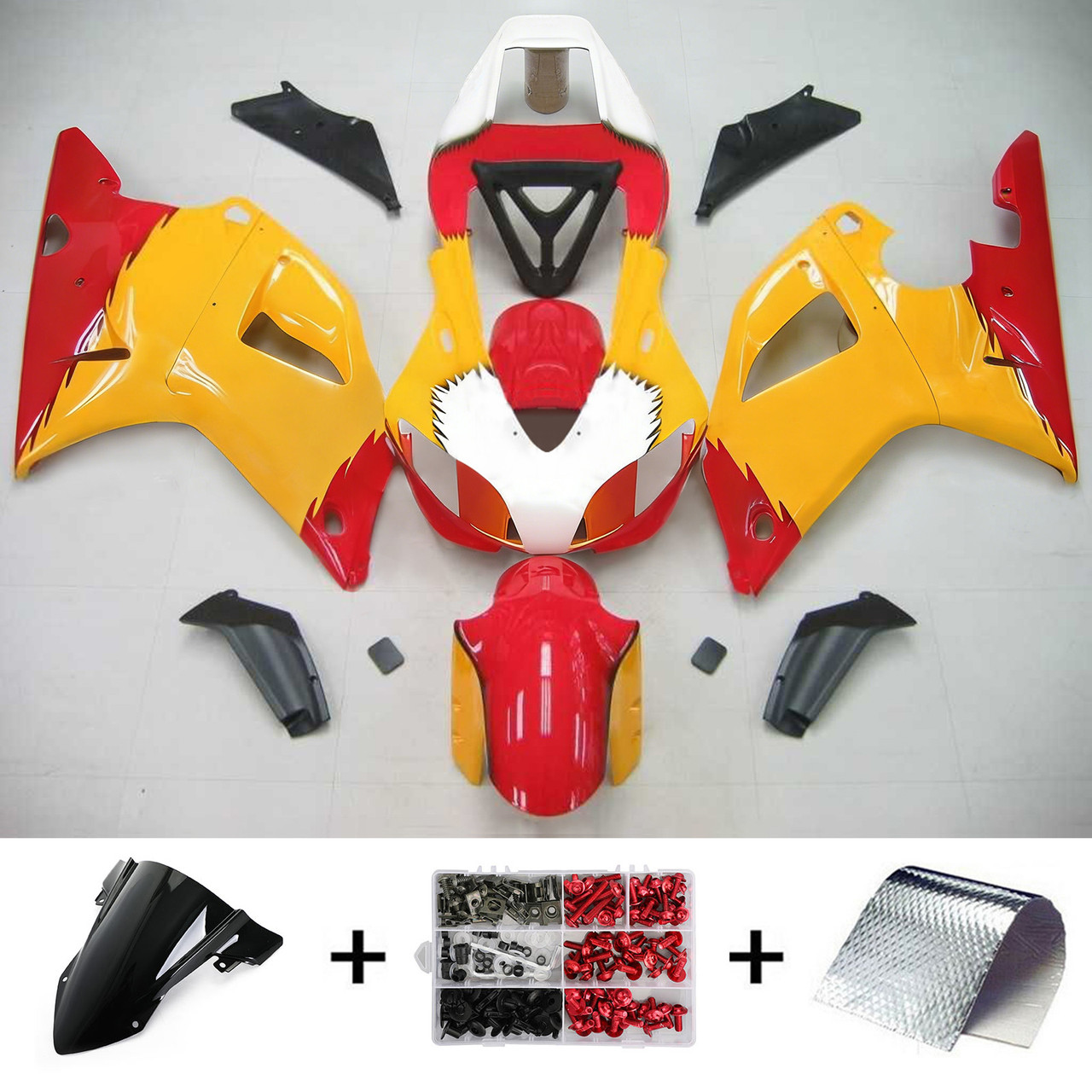Yamaha YZF 1000 R1 1998-1999 Amotopart Fairing Kit Generic #104