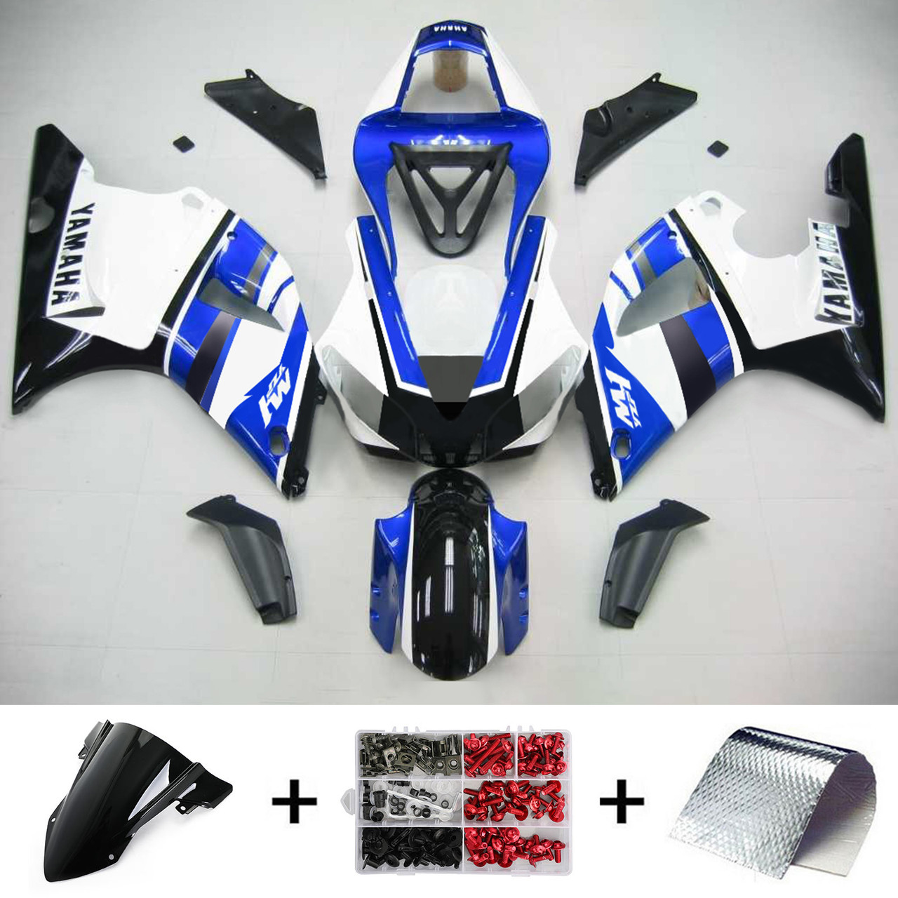 Yamaha YZF 1000 R1 2000-2001 Amotopart Fairing Kit Generic #106