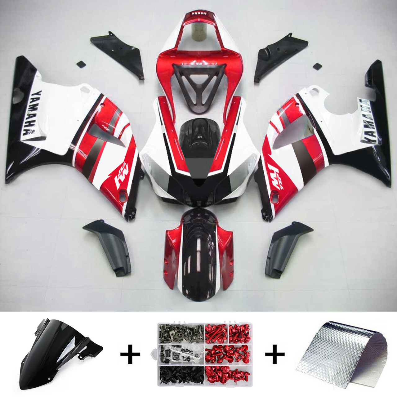 Yamaha YZF 1000 R1 2000-2001 Amotopart Fairing Kit Generic #108