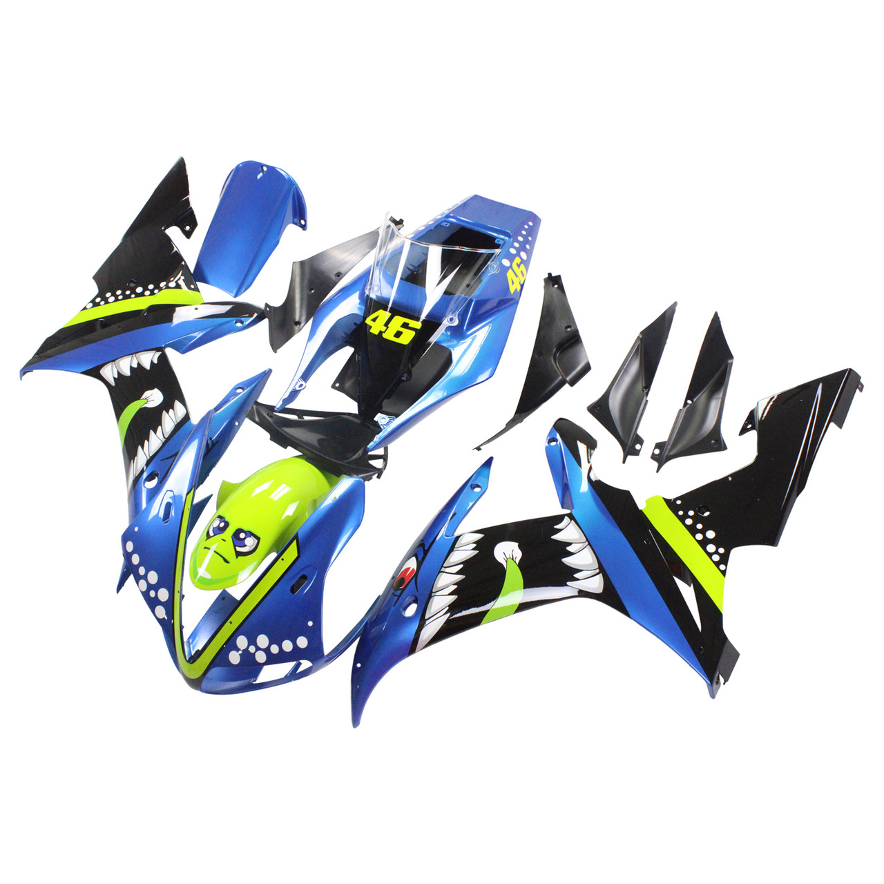 Yamaha YZF 1000 R1 2002-2003 Fairing Kit Generic #115